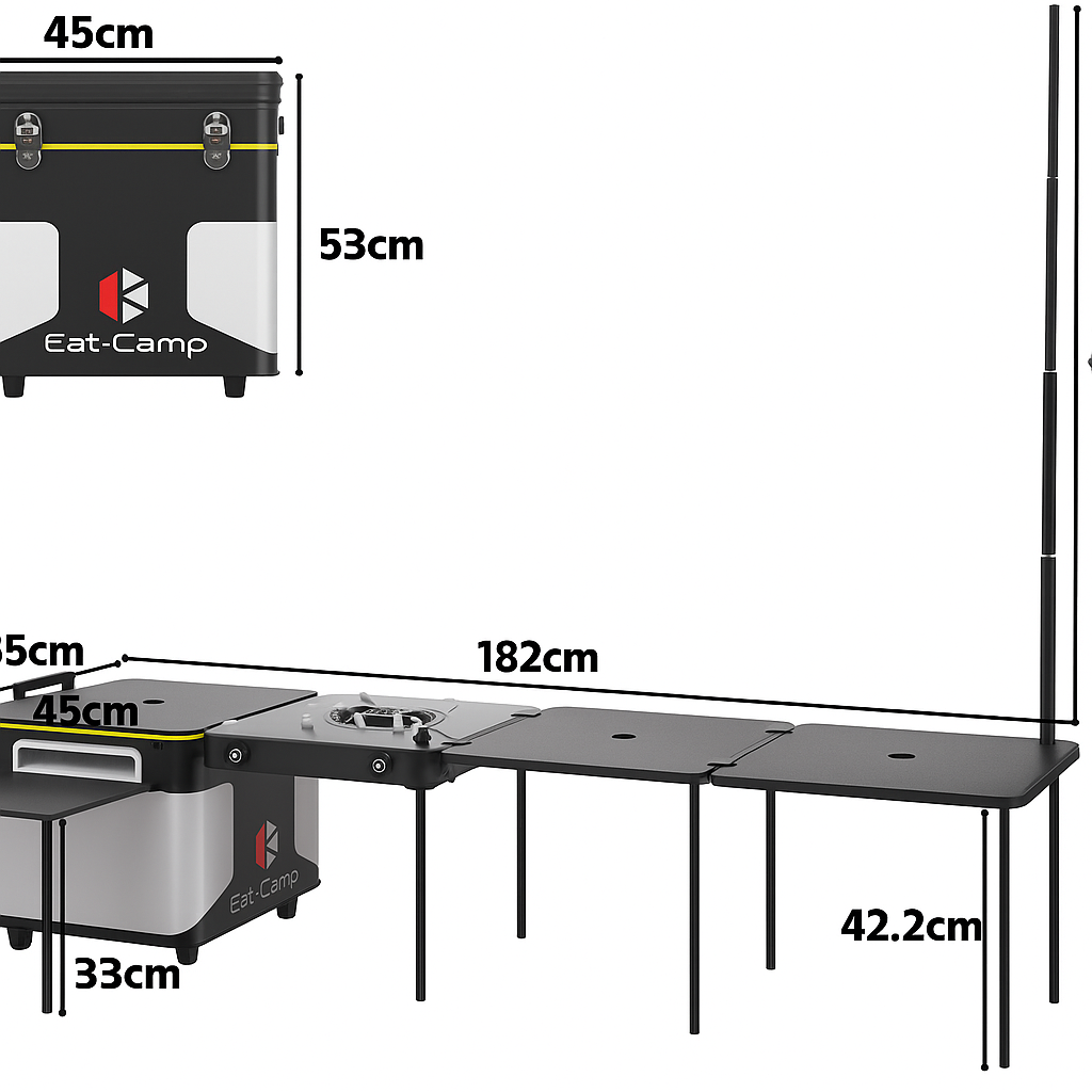 AeroStone Orbit One Portable Outdoor Kitchen